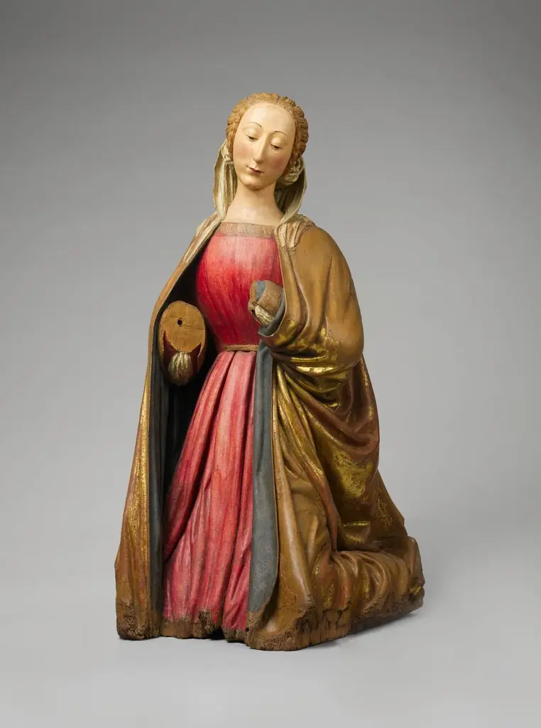Kneeling Virgin
