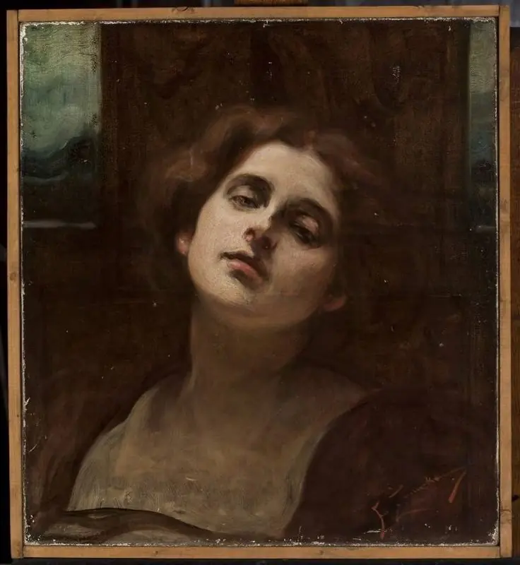 Head of a woman