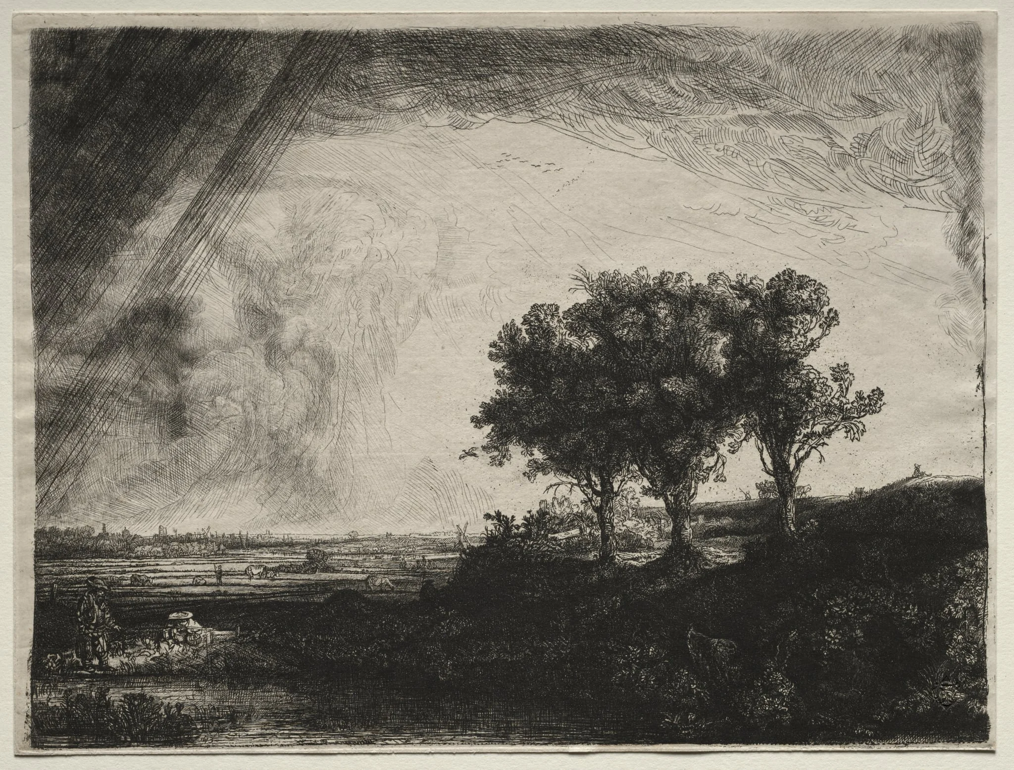 The Three Trees, by James Bretherton, 1804