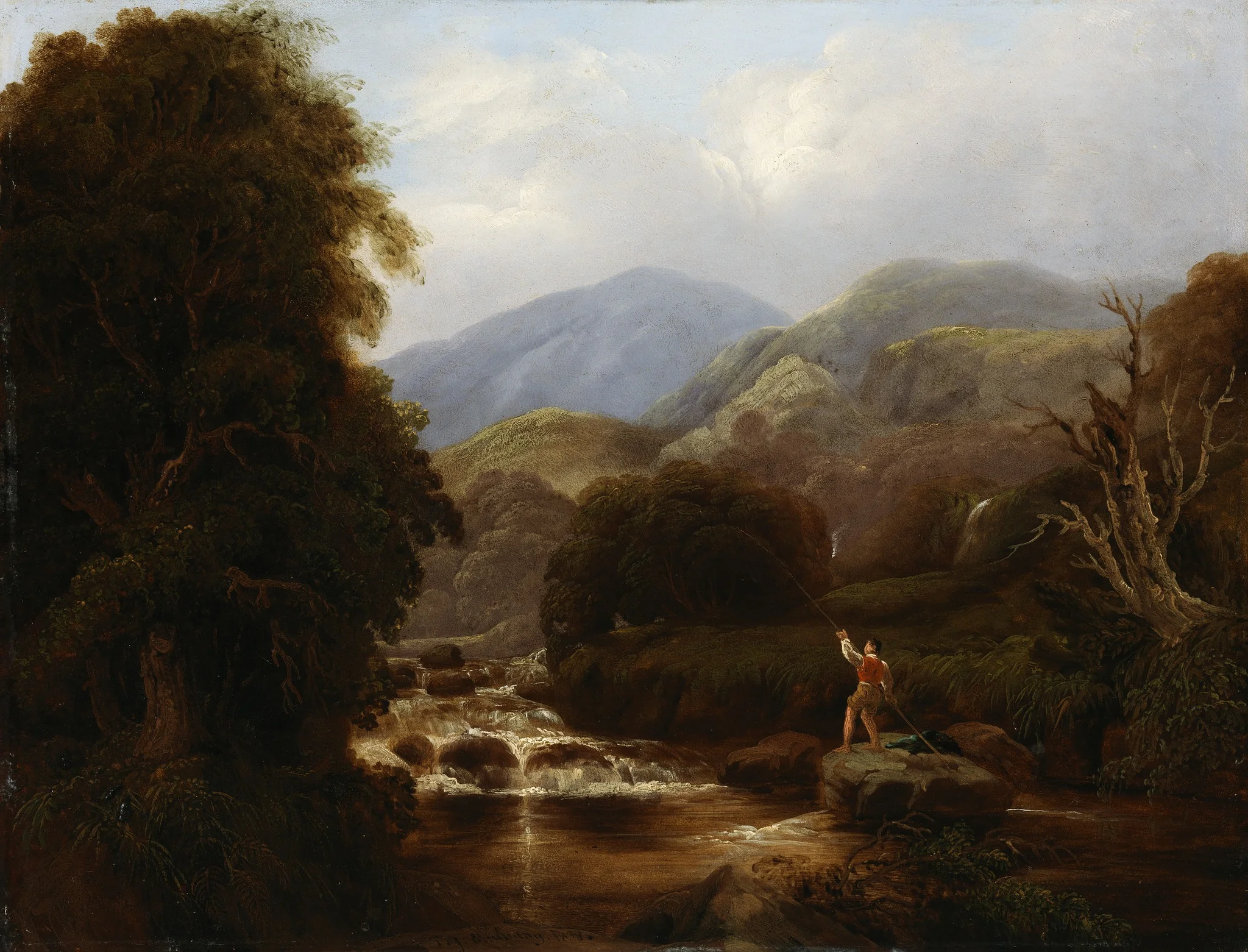 The Mountain Rivulet, by Thomas Mulvany, unspecified, 1838