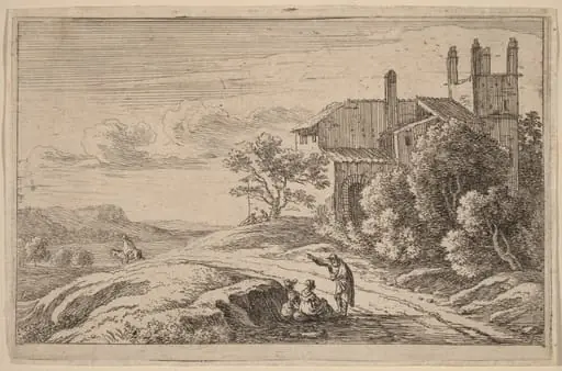 Building with a Square Tower