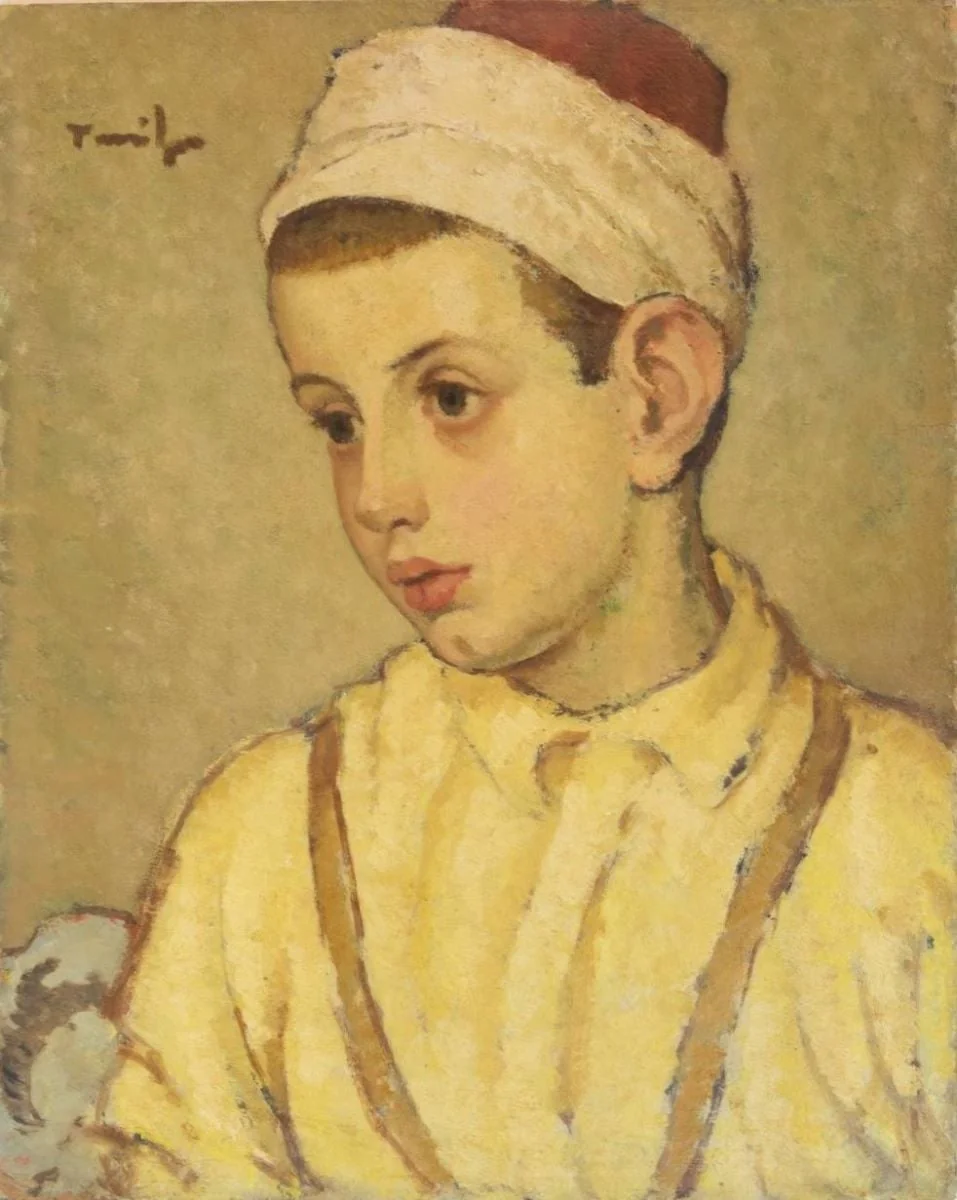 Portret de copil (Copil cu turban și fes)