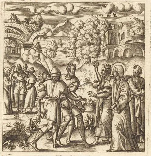 Christ Heals a Dumb Man