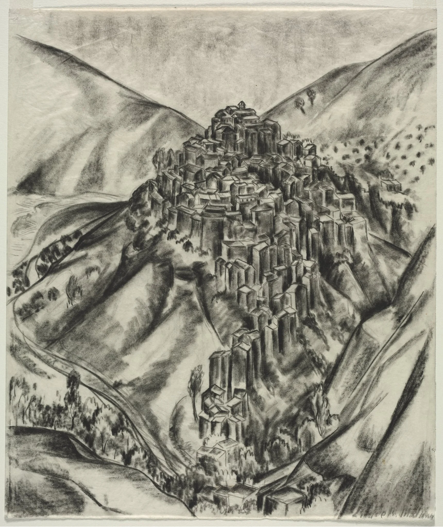 An Italian Hilltown, Anticoli, Italy