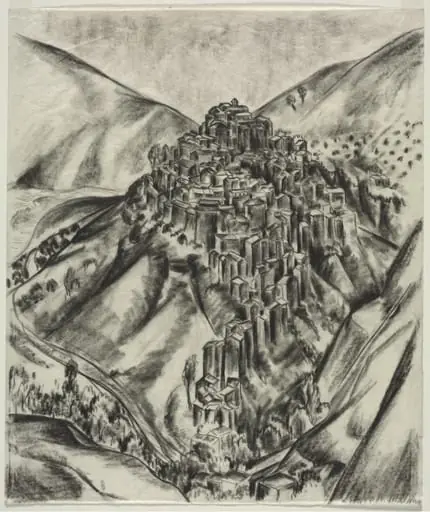 An Italian Hilltown, Anticoli, Italy