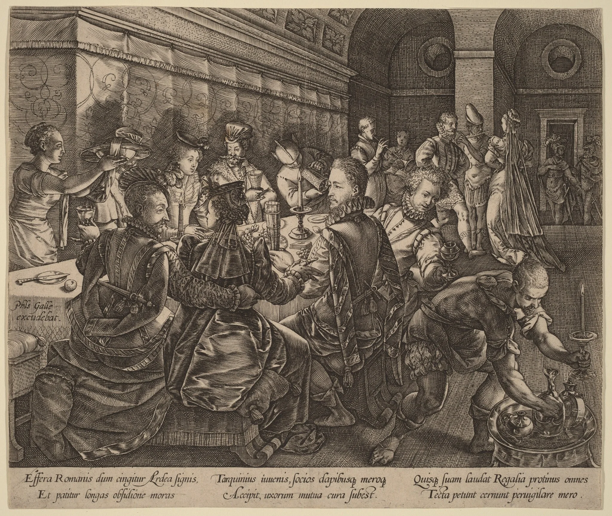 Banquet at the House of Tarquinius Collatinus
