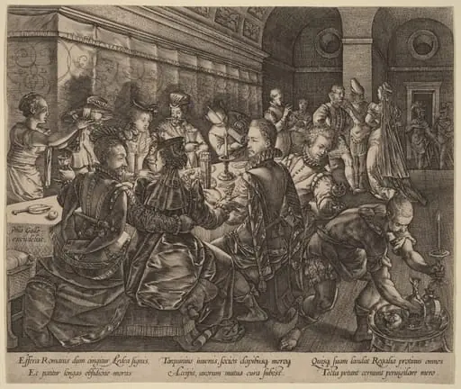 Banquet at the House of Tarquinius Collatinus