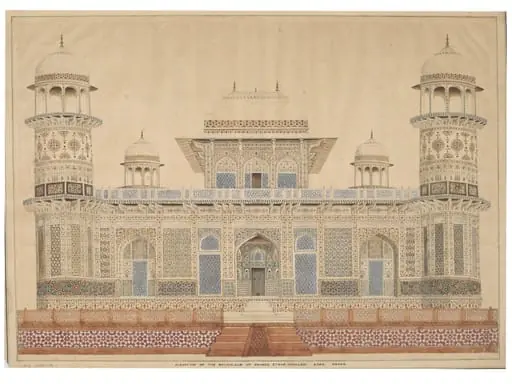 Mausoleum of Itimad ud-Daula.