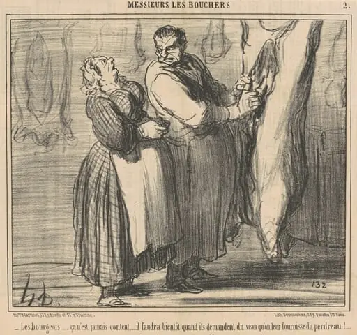 Les bourgeois ...
