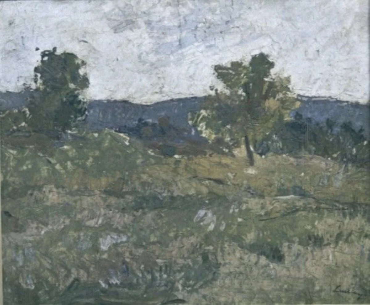 Peisaj de câmp, by Ștefan Luchian, unspecified