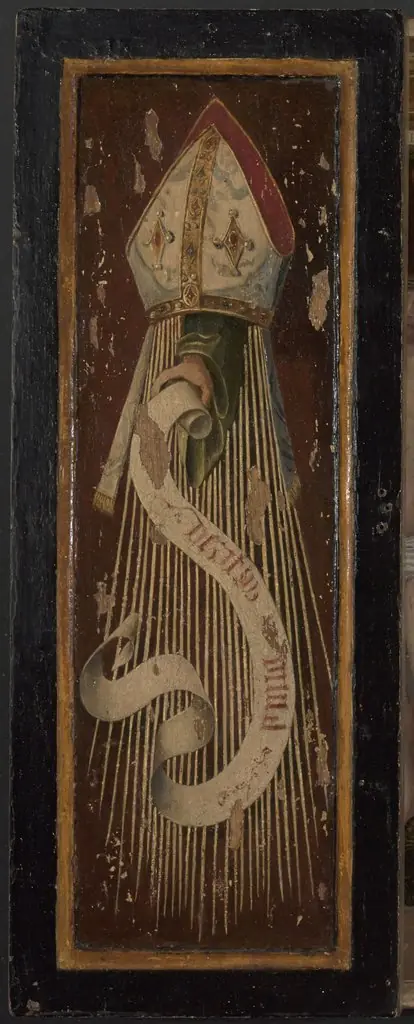 Mitre and Motto of Tongerlo Abbey