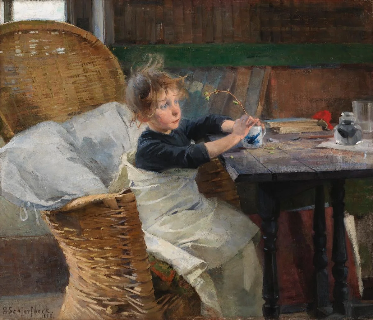 Toipilas, by Helene Schjerfbeck, unspecified