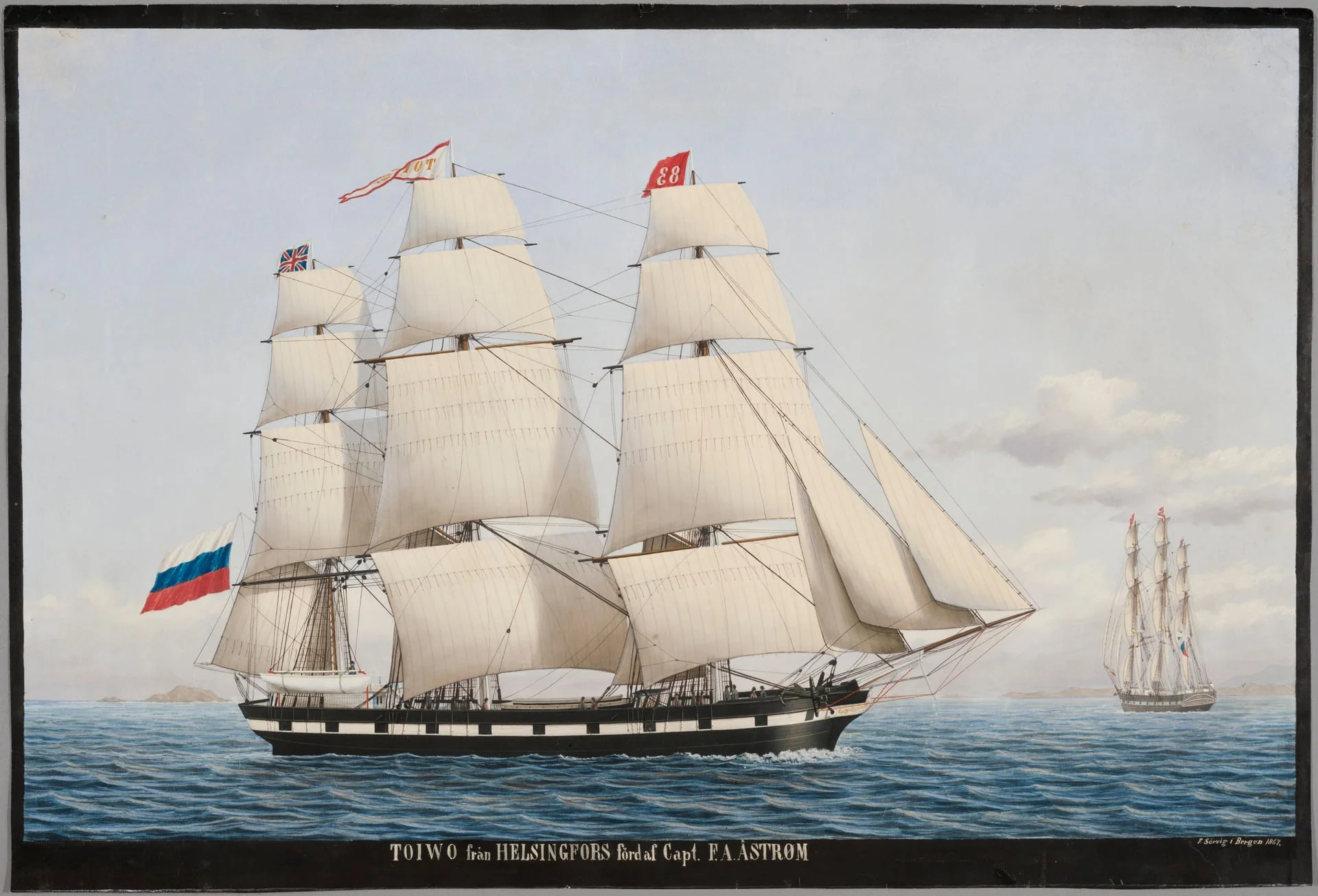 Purjealus Toiwo, by Frederik Martin Sørvig