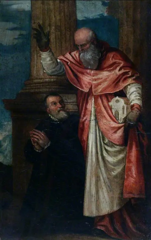Saint Jerome and a Donor
