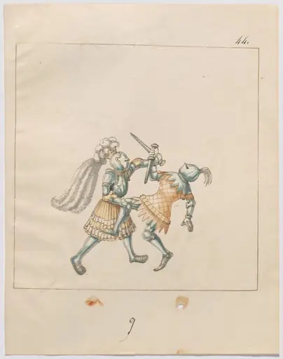 Foot Combat with Daggers