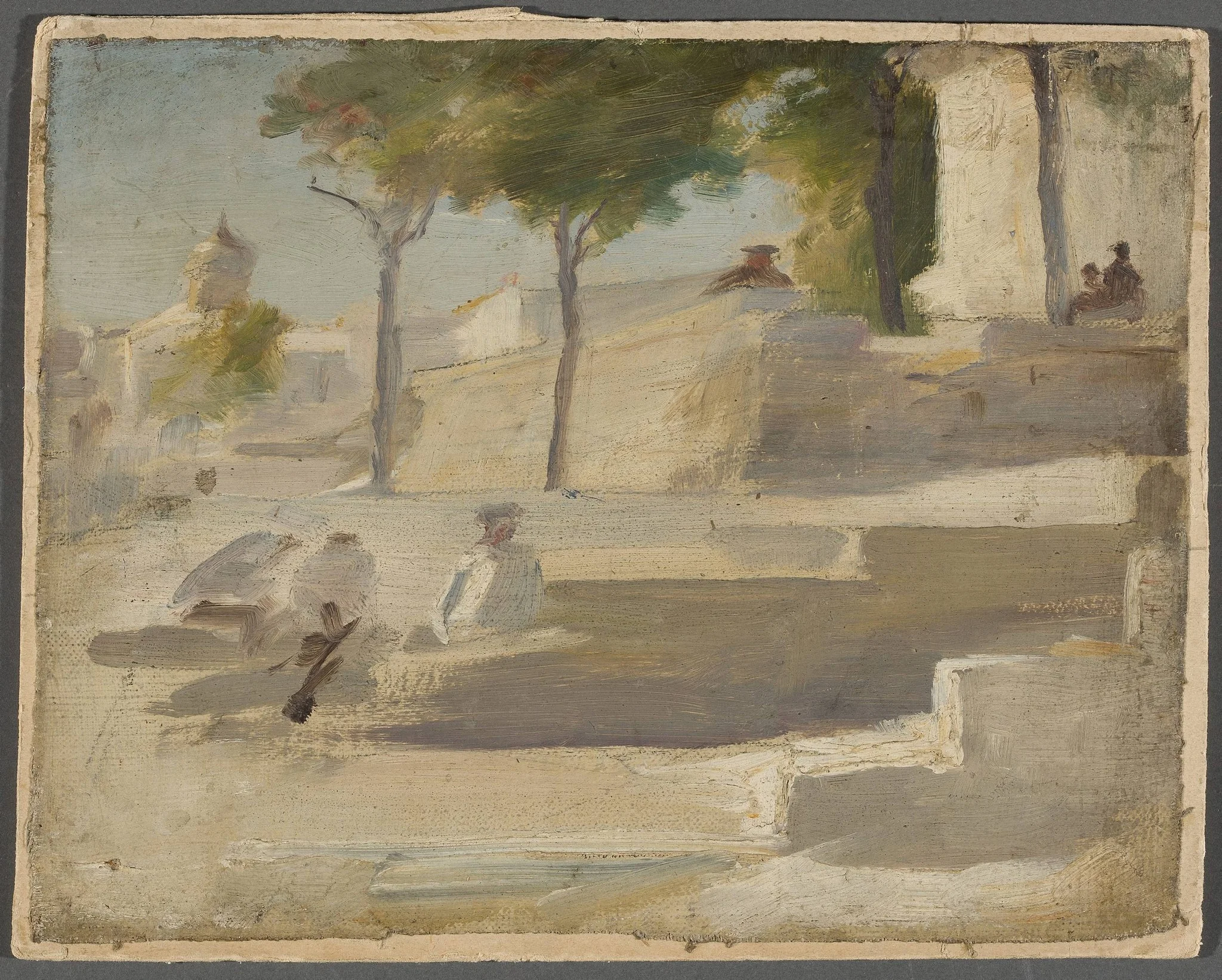 Study. From the journey to Crimea, by Jan Ciągliński, unspecified, 1897