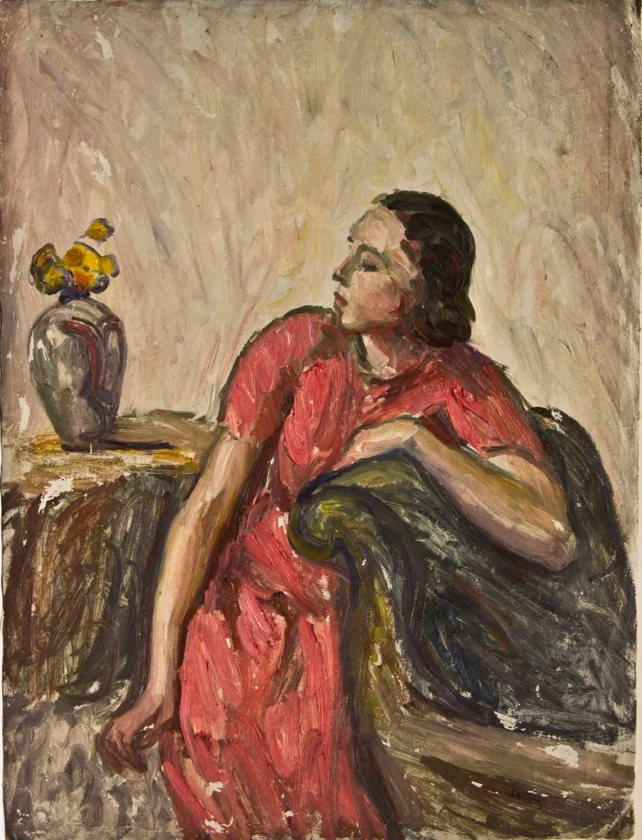 Portret de femeie, by Samuel Mützner, 1931