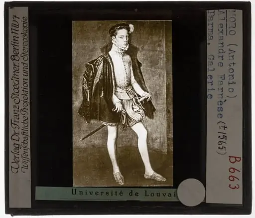 Anthonis Mor van Dashorst. Alessandro Farnese