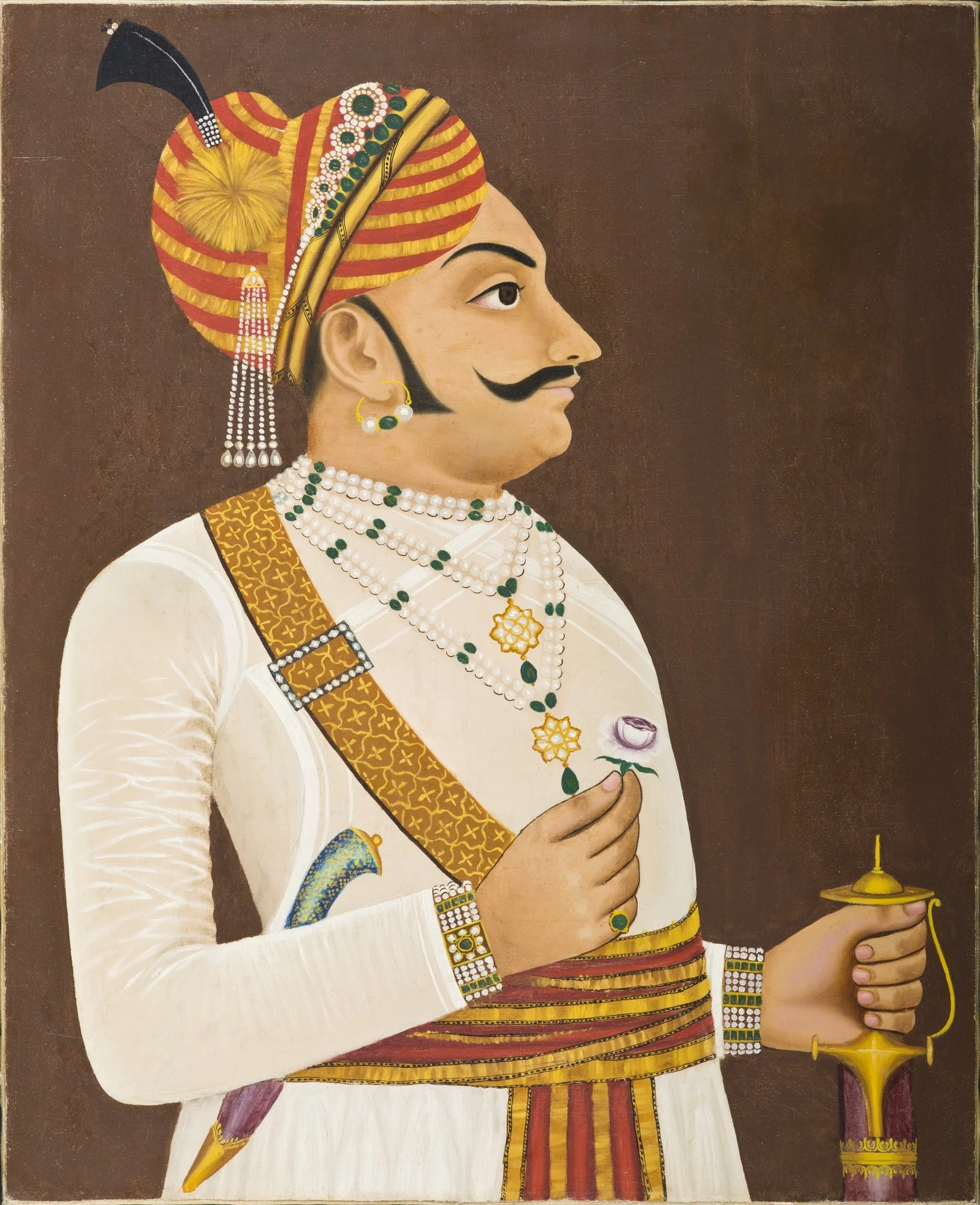 Thakur Yaswanta Singhji (reigned 1688-1707), by Unknown, unspecified, 1896