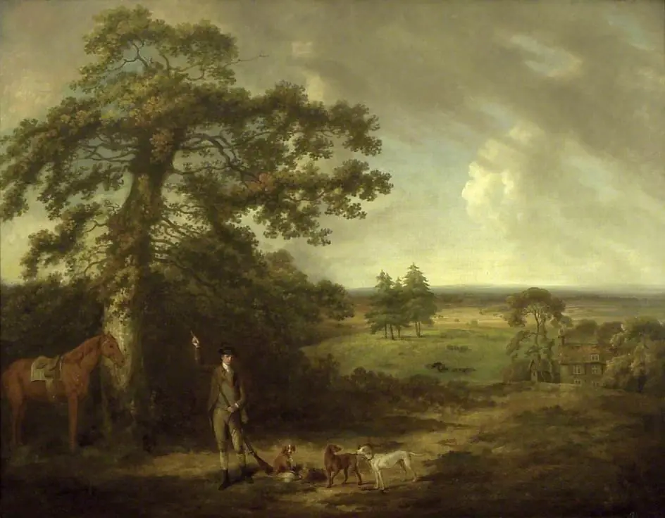 Landscape with a Sportsman