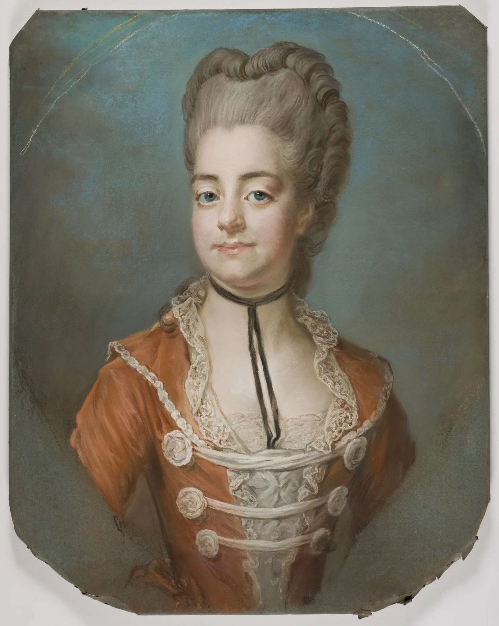 Christina Augusta von Fersen (1754-1846), countess, lady of the bedchamber of Sofia Magdalena, married to count Fredrik Adolf Löwenhielm