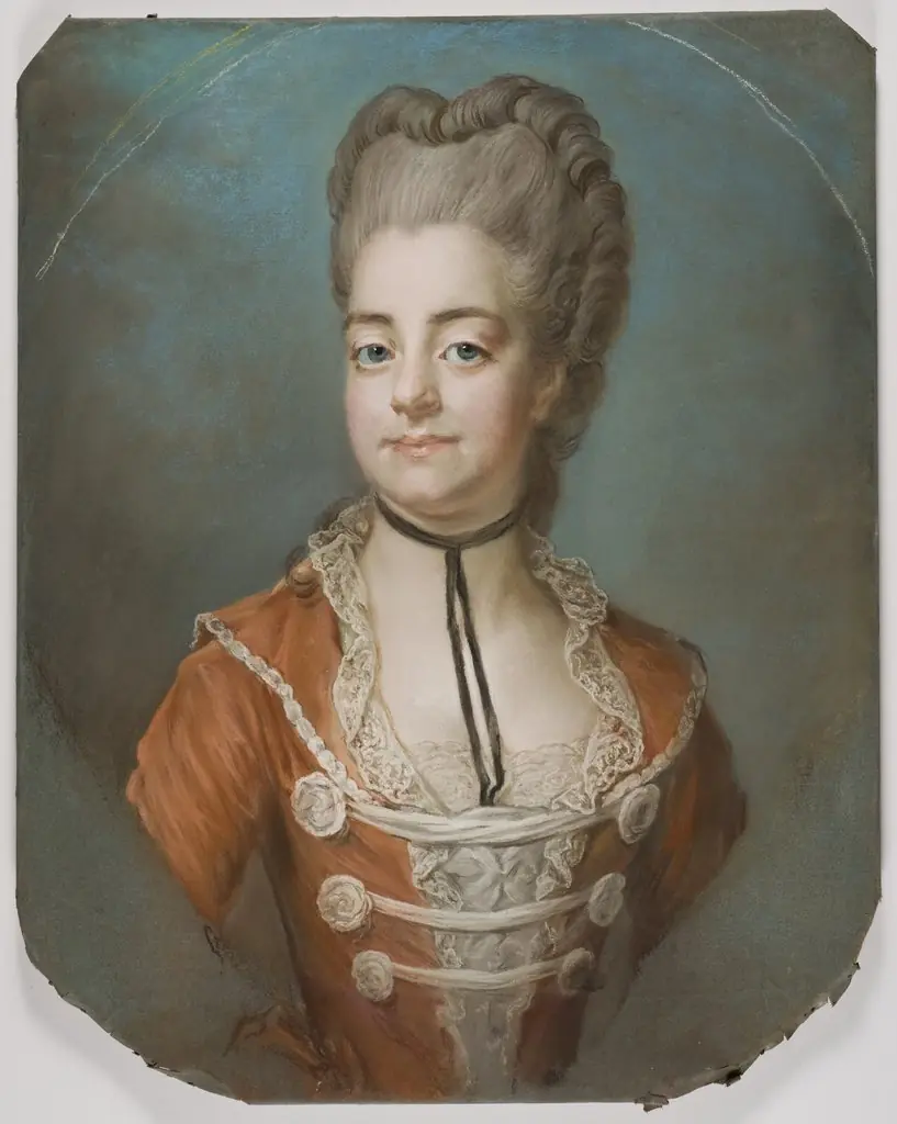 Christina Augusta von Fersen (1754-1846), countess, lady of the bedchamber of Sofia Magdalena, married to count Fredrik Adolf Löwenhielm