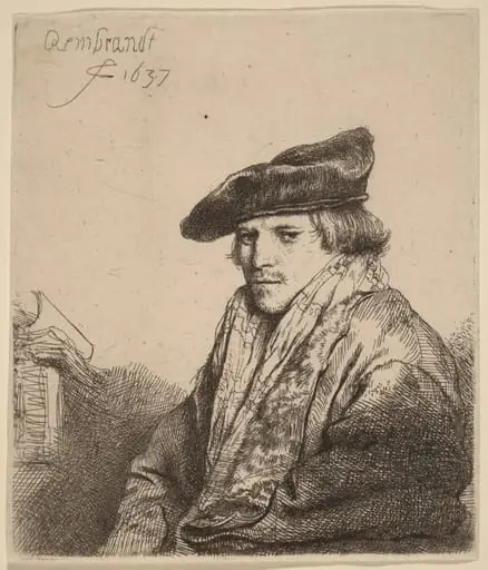 Young Man in a Velvet Cap (Petrus Sylvius?)