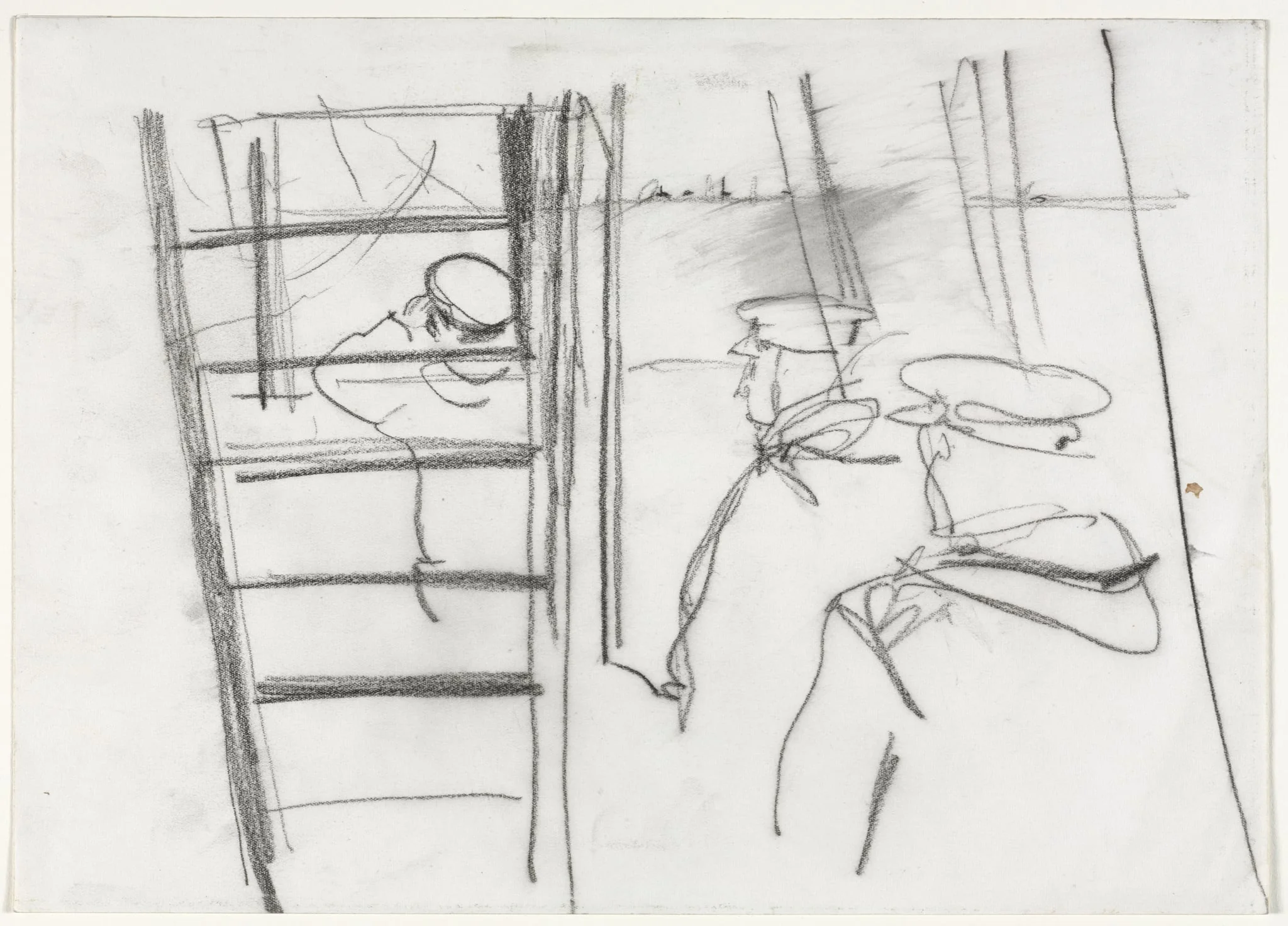 On Deck, by Muirhead Bone, 1920