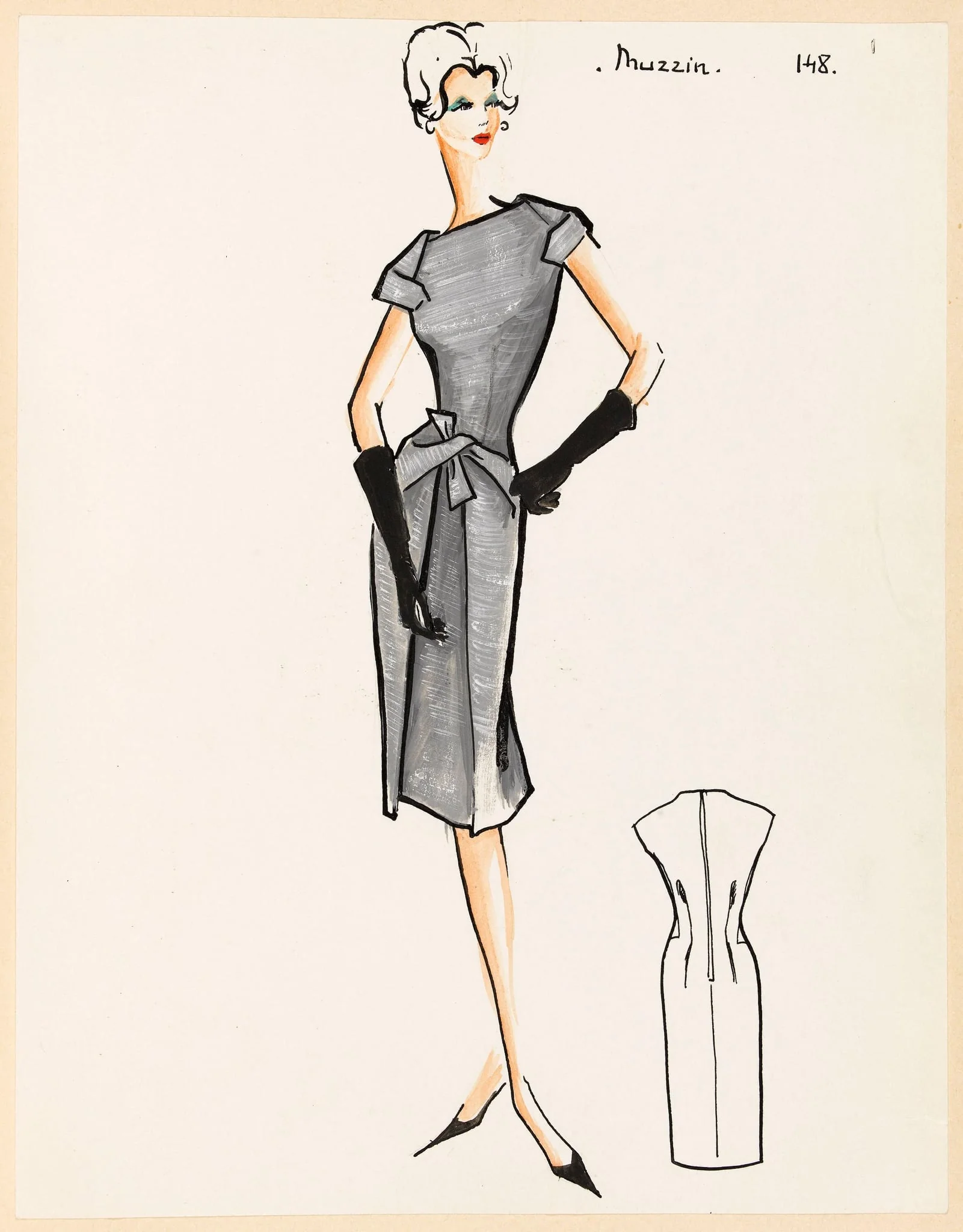 Muzzin, by Carven, 1959