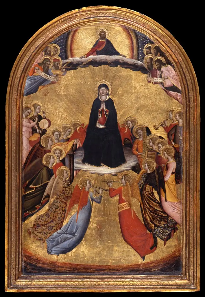 The ascension of Mary