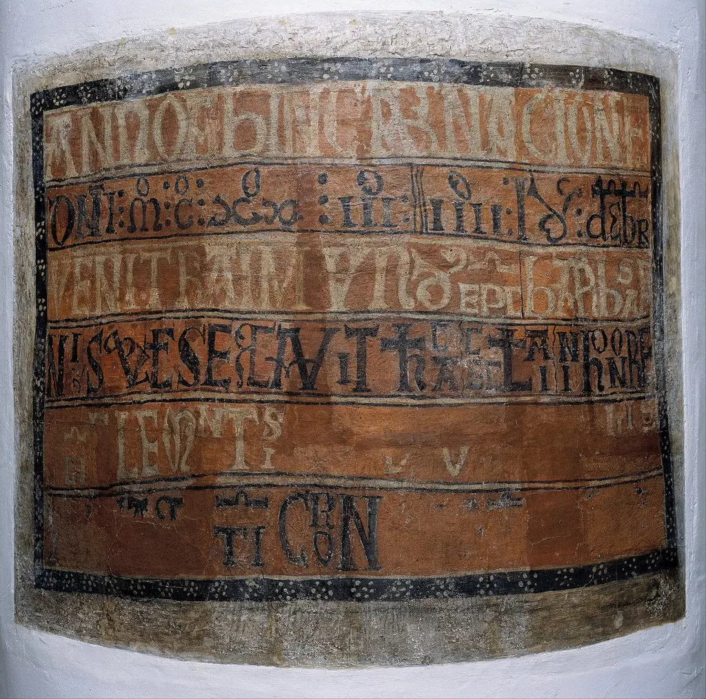 Consecration inscription from Sant Climent de Taüll