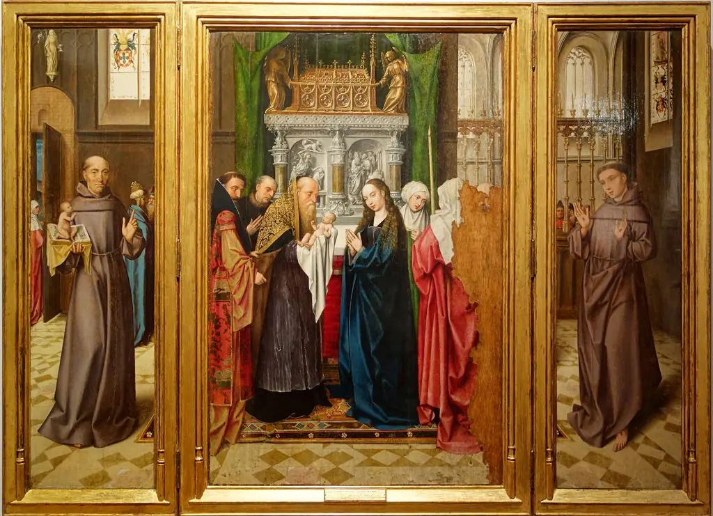 Triptych of the Presentation of Jesus in the Temple