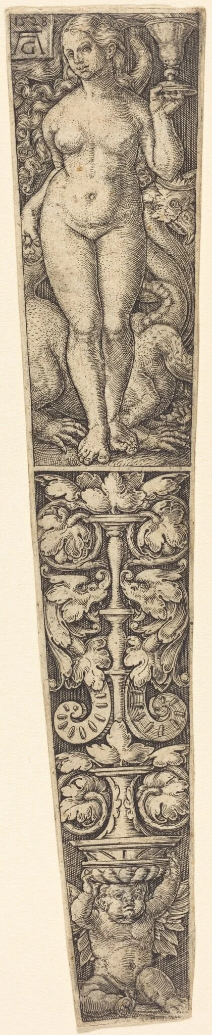 Dagger Sheath with the Whore of Babylon