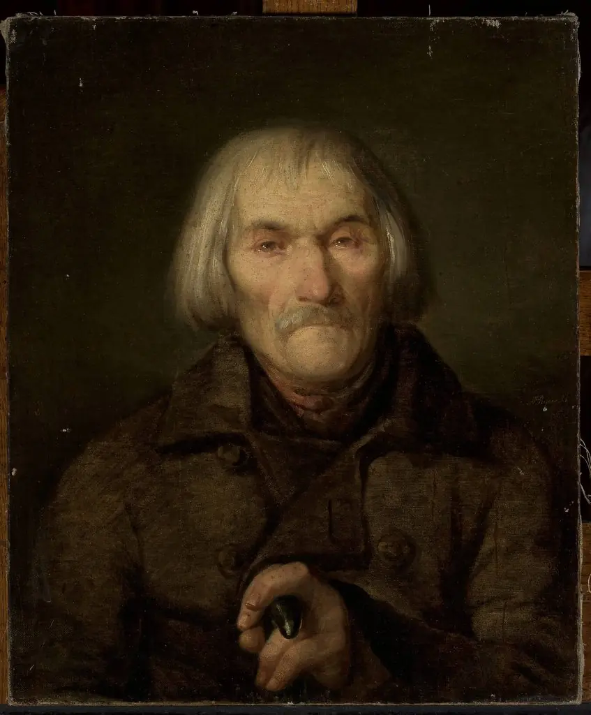 Portrait of an old man