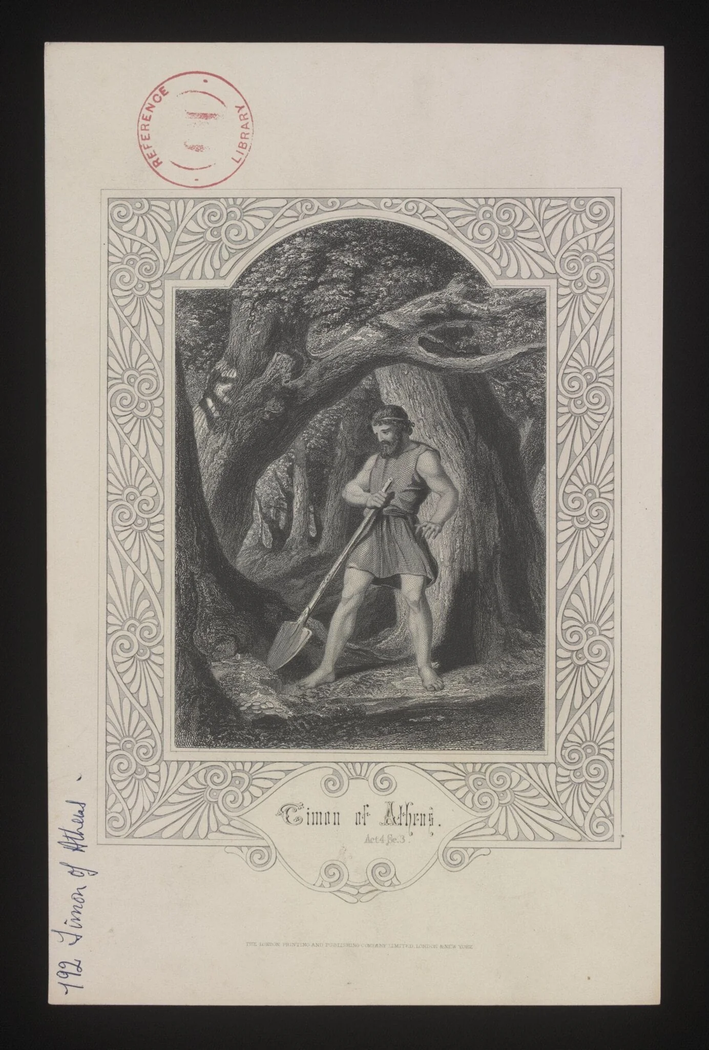 Timon of Athens, by Unknown, 1850