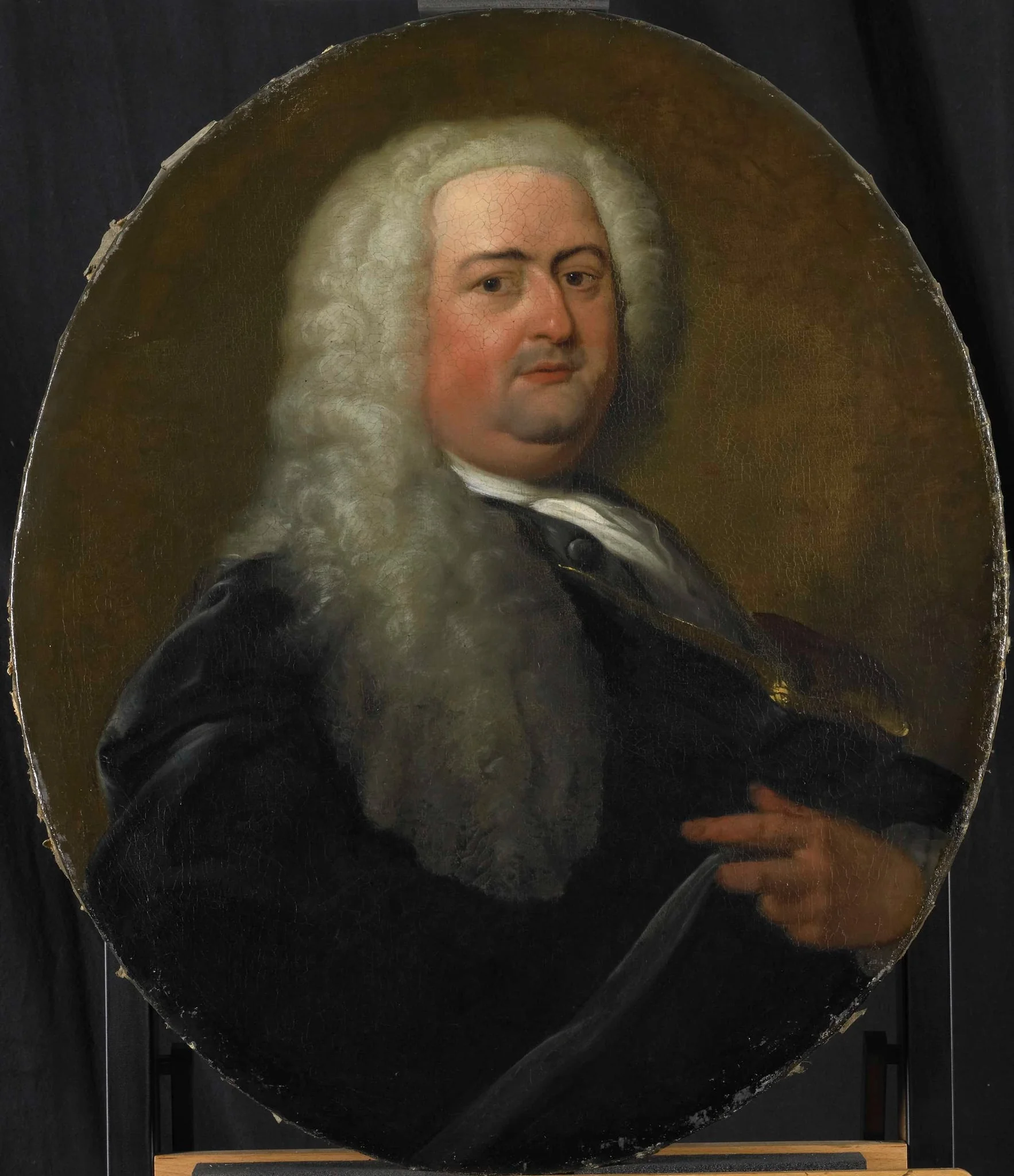 Portrait of Adriaen Paets, Director of the Rotterdam Chamber of the Dutch East India Company, elected 1734, by Unknown, unspecified, 1749