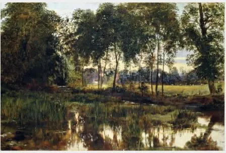 A View of Rye Water near Leixlip