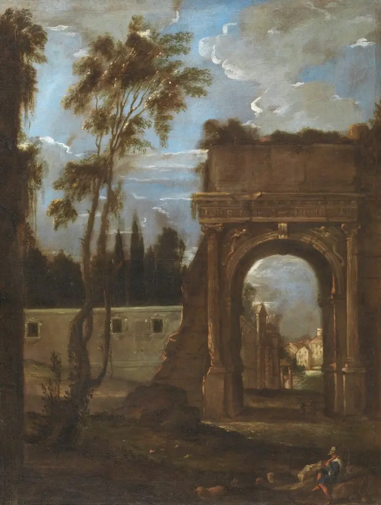 The Arch of Titus in Rome