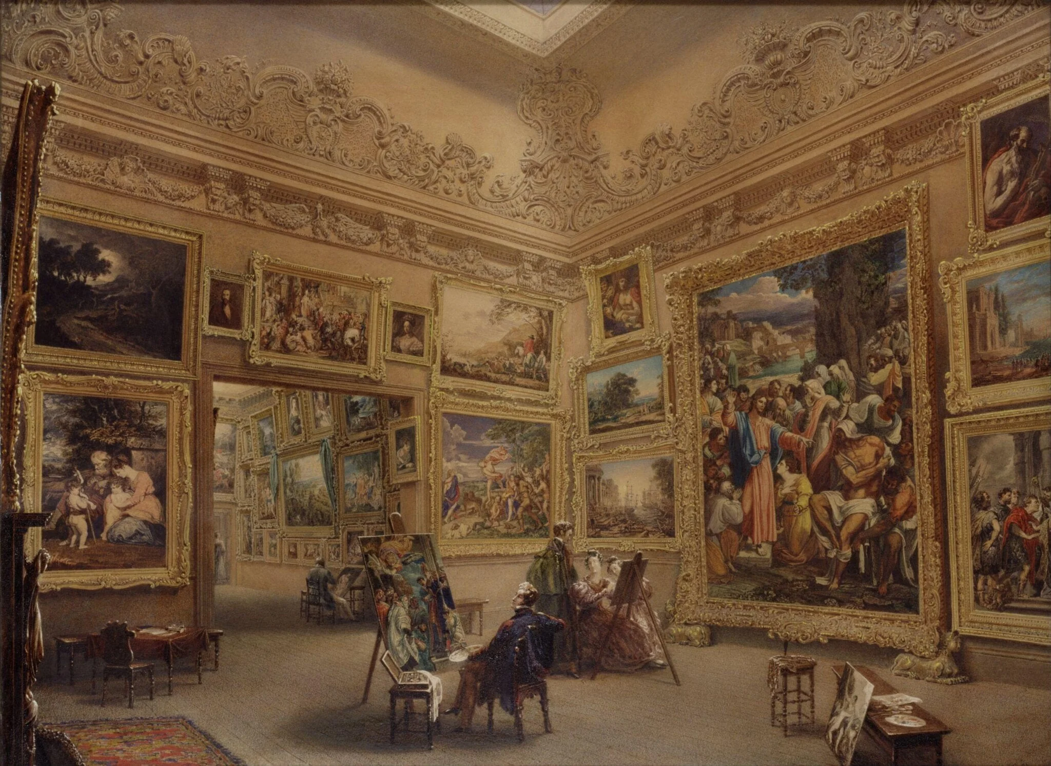 The National Gallery when at Mr J. J. Angerstein's House, Pall Mall