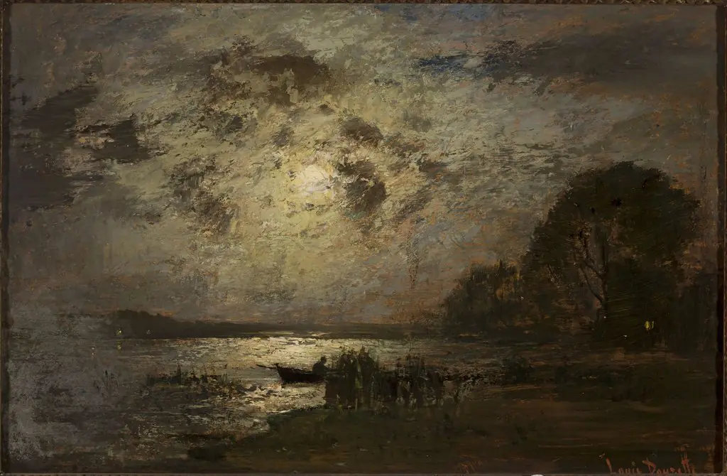 Moonlit landscape