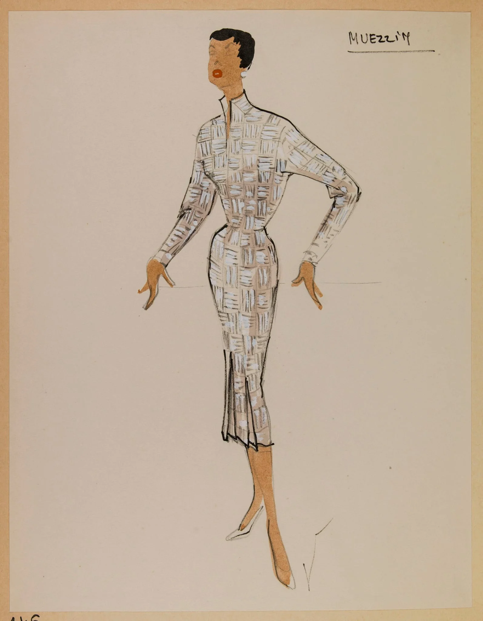 Muezzin, by Marie-Louise Carven, 1953