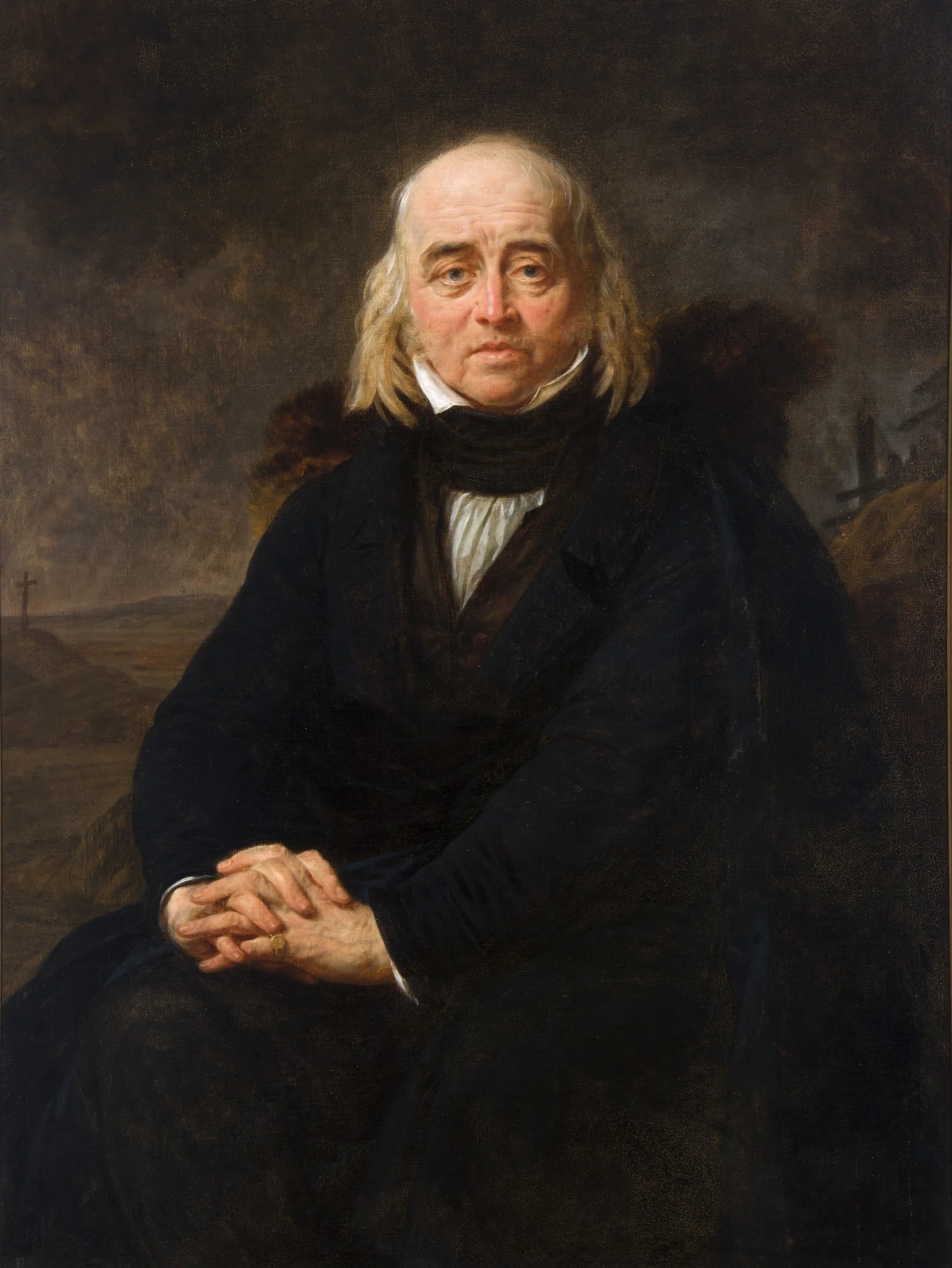 Portrait of Julian Ursyn Niemcewicz (1758–1841), by Antoine-Jean Gros, oil, 1833