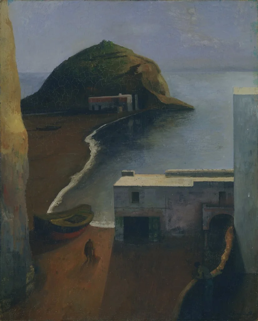 Untitled, by Eugene Berman, oil, 1931