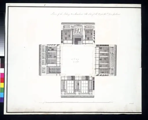Design for a Library at Mamhead