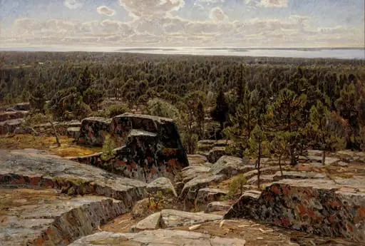 Maisema Ahvenanmaalta