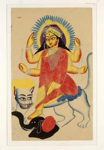 Durga and Jagaddhatri