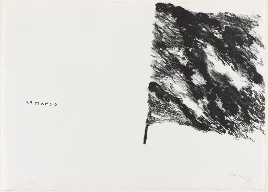 Untitled, by Armando, ink, 1986