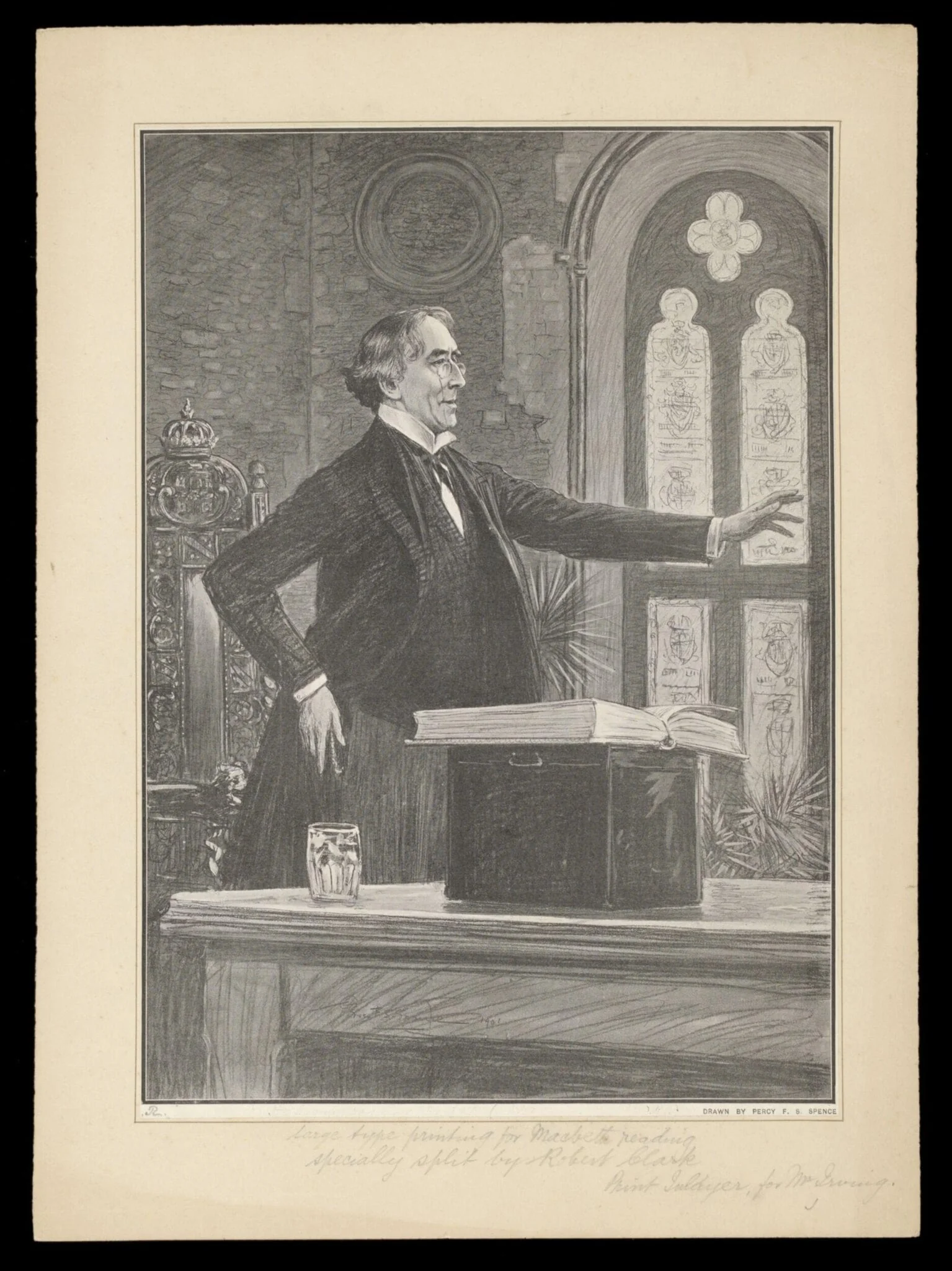 H Beard Print Collection, by Percy F. S. Spence, 1850