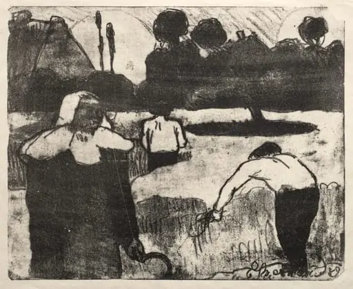 Les Bretonneries: The Harvesters (Les Moissonneurs)
