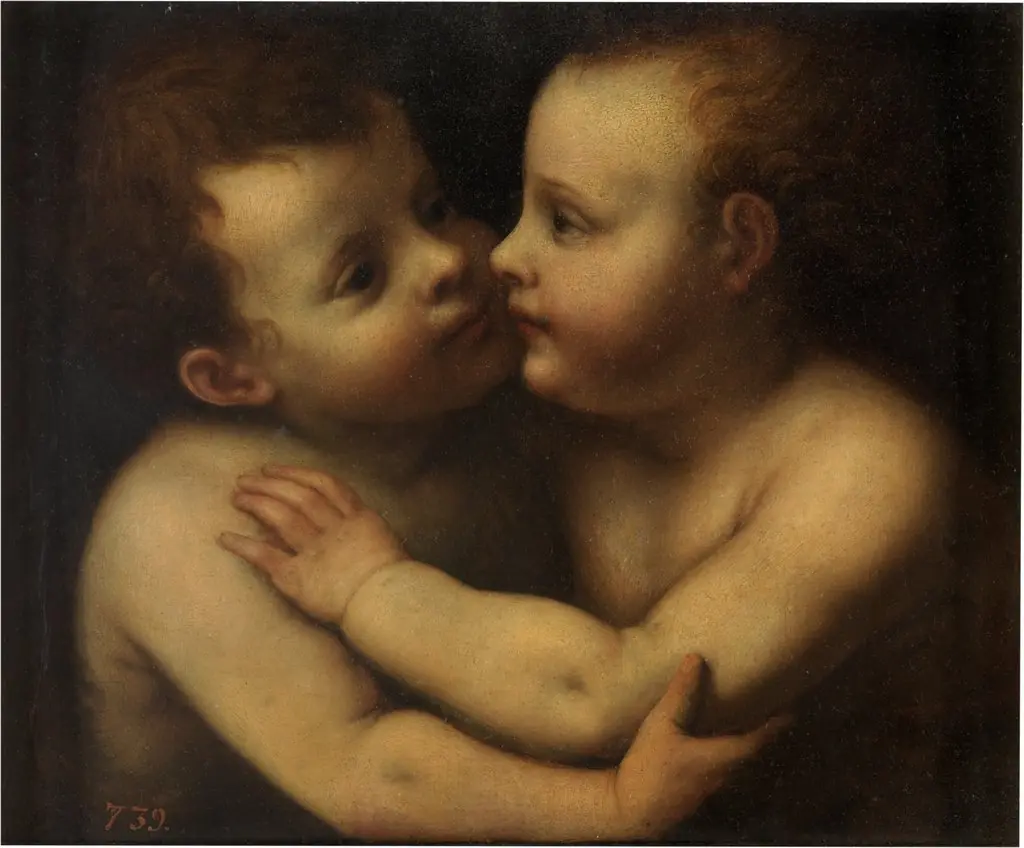 The Infant Christ and St John the Baptist